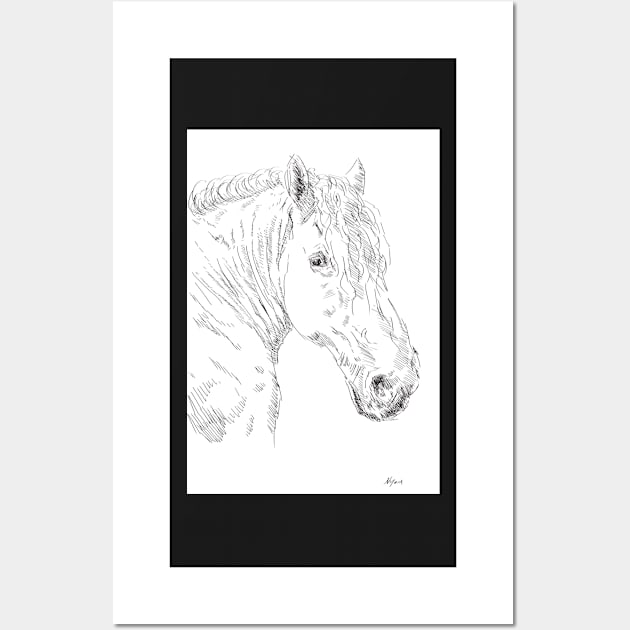 Horse Wall Art by NYWA-ART-PROJECT